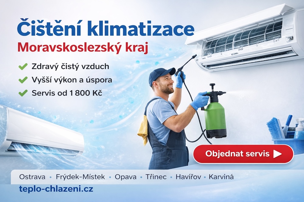 Cisteni klimatizace moravskoslezsky kraj